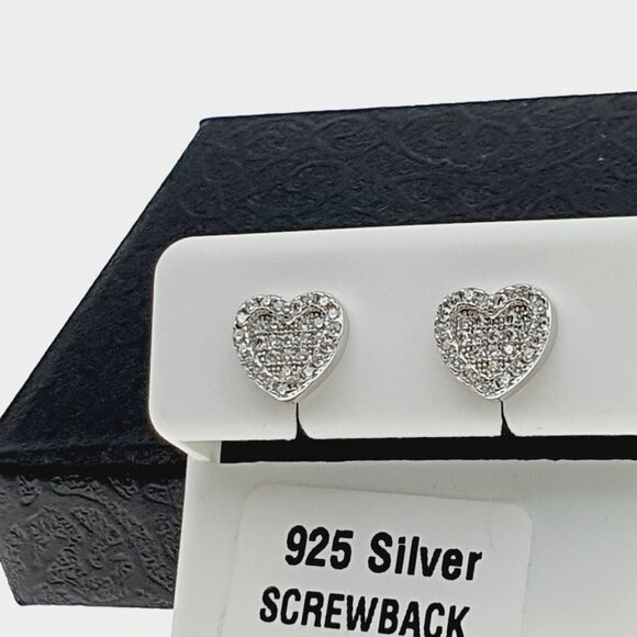 925 sterling silver luxury CZ earrings for women/girls, Best for RJUS2146 - Picture 3 of 11
